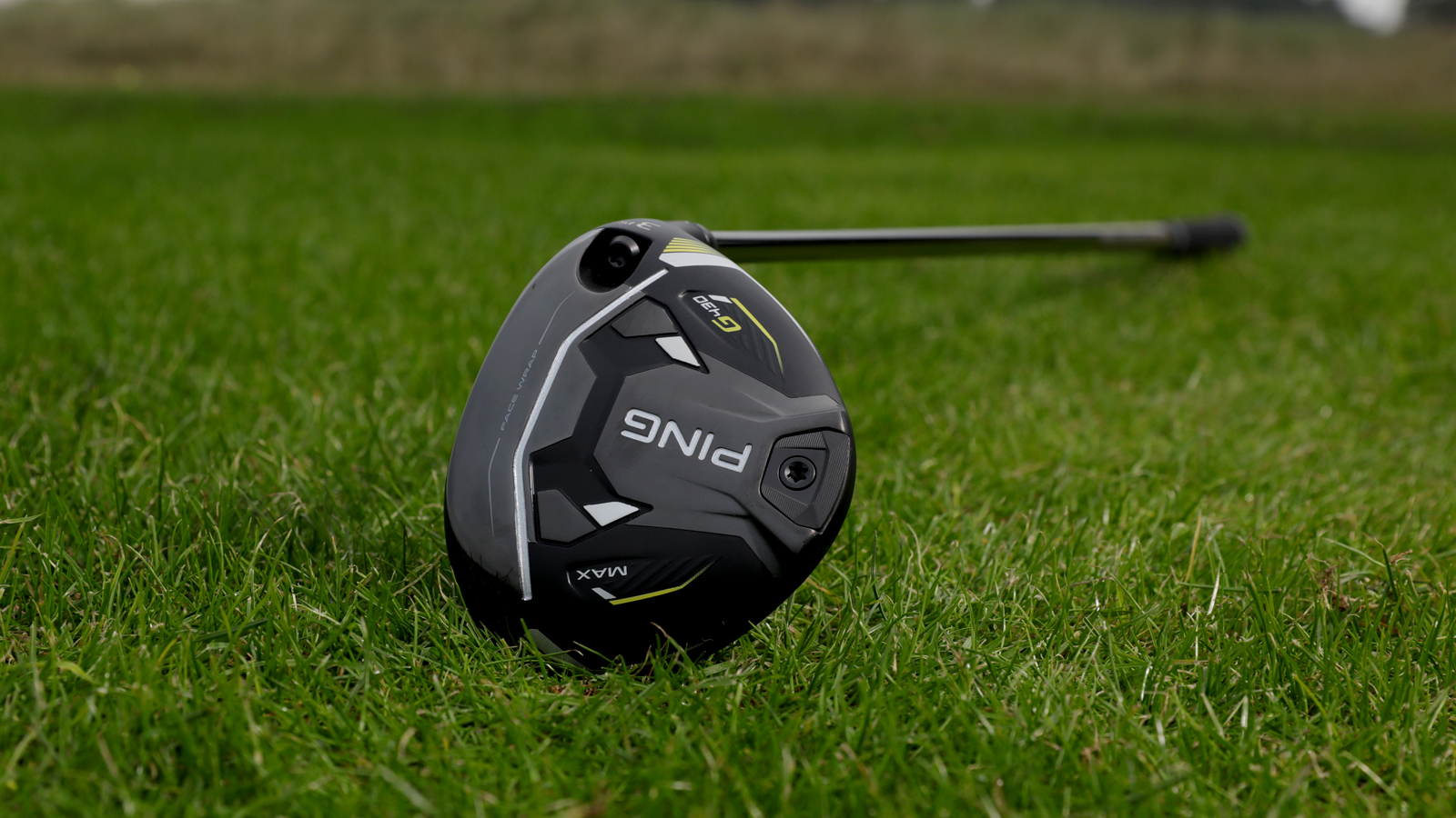 Ping G430 Max Fairway wood featuring carbon fly wrap technology, adjustable loft sleeve, and high MOI design for optimal forgiveness and consistent launch performance